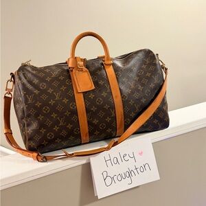 Louis Vuitton Monogram Keepall Bandoulière 45
